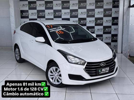 HYUNDAI HB20S 1.6 COMFORT PLUS 16V FLEX 4P AUTOMÁTICO